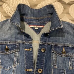 Tommy Hilfiger Denim Jacket Cowgirl Country Casual Western Wear Equestrian Boho